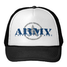 I Support Aunt - ARMY Mesh Hat