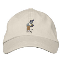 I Surf Embroidered Hat