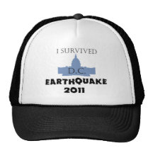 I Survived D.C. Earthquake 2011 Mesh Hats