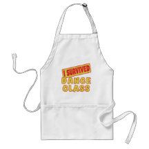 I SURVIVED DANCE CLASS APRONS