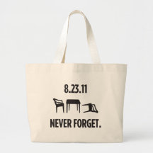 I Survived East Coast Earthquake Canvas Bag