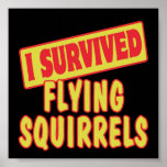 I SURVIVED FLYING SQUIRRELS POSTER