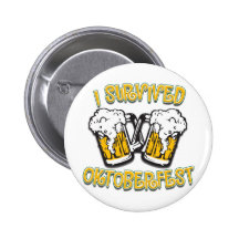 I Survived Oktoberfest Pin