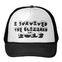 I Survived The Blizzard of 2013 Trucker Hat