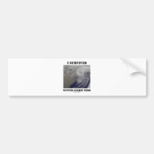 I Survived Winter Storm Nemo (NASA Outer Space) Bumper Sticker