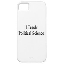 I Teach Political Science iPhone 5 Case