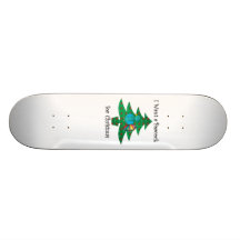 I want a peacock for Christmas Skateboard Decks
