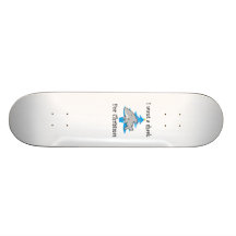 I want a shark for Christmas Custom Skateboard