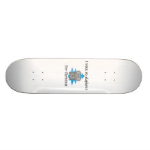 I want an elephant for Christmas Custom Skate Board