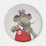 I Want You - Think Red Vote Right Fridge Magnets