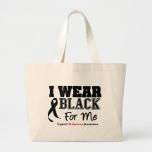 I Wear Black For Me Bag