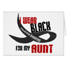 I Wear Black For My Aunt 33 Cards