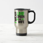 I Wear Lime Green For My Wife Lymphoma Mug
