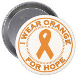 I Wear Orange For Hope Pins