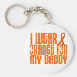 I Wear Orange For My Daddy 16 Key Chain