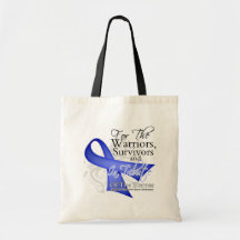 I Wear Ribbon Tribute - Stomach Cancer Bag