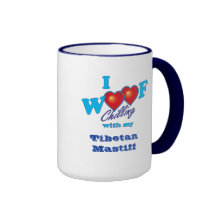 I Woof Tibetan Mastiff Mug