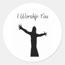 I Worship You Stickers