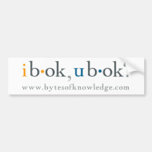 ibok, ubok bumper sticker