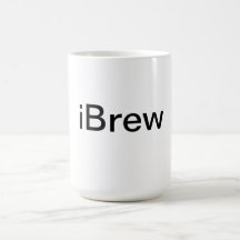 "iBrew" mug
