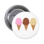 Ice Cream Cones Buttons