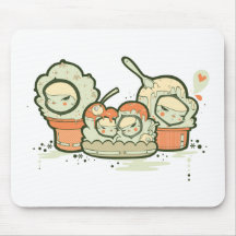Ice Cream People Mousepad