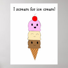 Ice Cream Poster