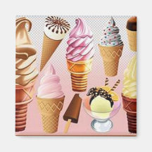 ice creams magnet