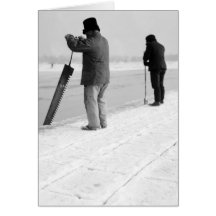 Ice Harvesting, 1903 Cards