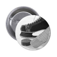 Ice Hockey Button
