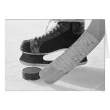 Ice Hockey Greeting Cards