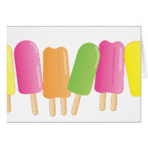 Ice-Pop Line-Up Cards