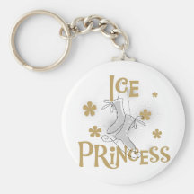 Ice Princess Tshirts and Gifts Keychains