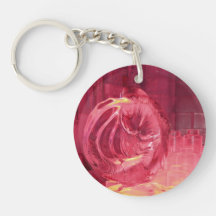 ice Rose Key Chains
