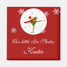 Ice Skater Magnet