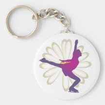 Ice Skating keychain