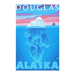 Iceberg Cross-Section - Douglas, Alaska Canvas Print