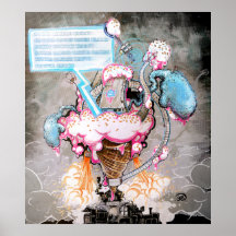 Icecream apocalypse posters