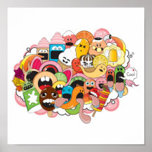 Icecream madness posters
