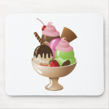 IceCreamSundae Mousepads