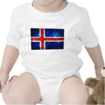 Icelandic Flag Bodysuits