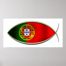 Ichthus - Portugese Flag Posters