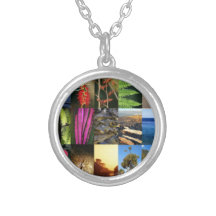 Iconic New Zealand Kiwiana nature scenes Necklace