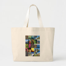 Iconic New Zealand Kiwiana nature scenes Tote Bags