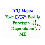 ICU Nurse Gifts Post Card