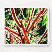 Icy Branch Mousepads