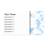 Icy Look Abstract. Business Card