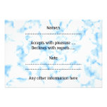 Icy Look Abstract. Personalised Invitation