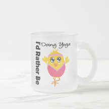 I'd Rather Be Doing Yoga Coffee Mugs