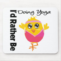 I'd Rather Be Doing Yoga Mouse Mat